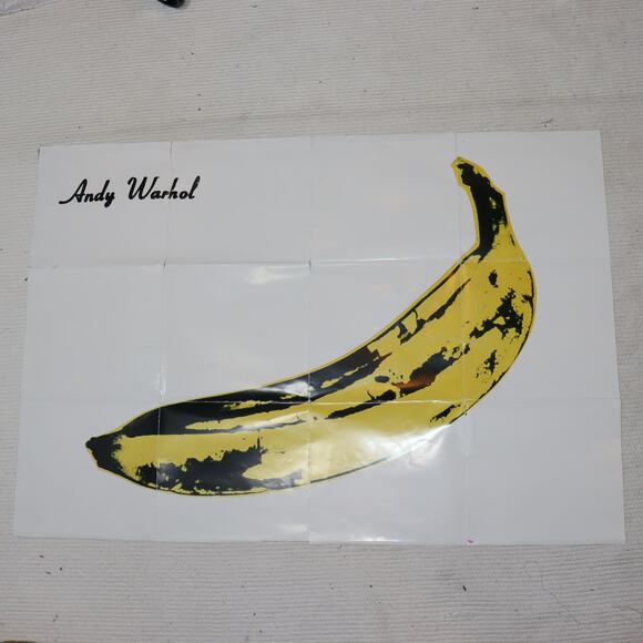 Andy Warhol Banana Poster (Double-Sided, 2011 Calendar Back) - Picture 1 of 5